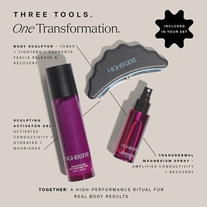 HigherDOSE Microcurrent Body Sculptor Ritual Set