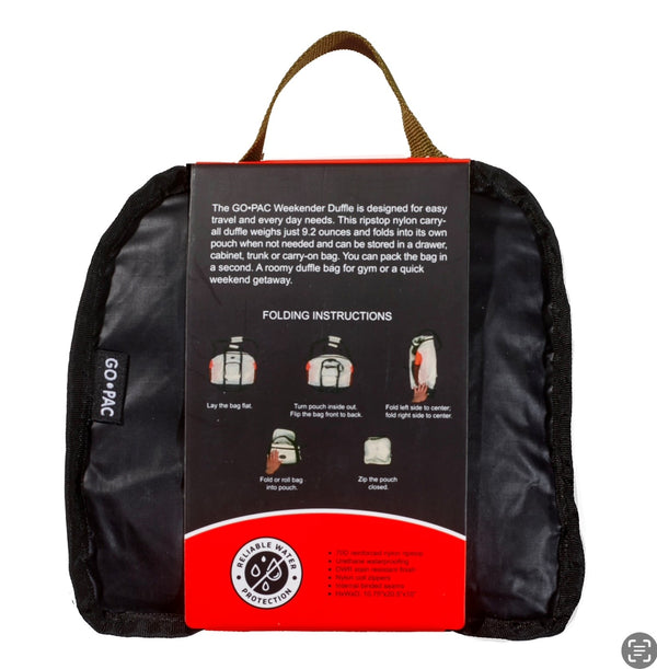 Go Pac Weekender Duffle 50L