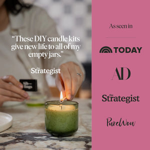 No 08 — Honeysuckle, Peony, Amber DIY Candle Kit