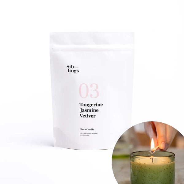 Scent No 03 - Tangerine, Jasmine, Vetiver DIY Candle Kit