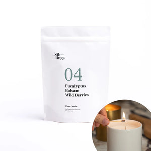 Scent No 04 - Eucalyptus, Balsam, Wild Berries DIY Candle Kit