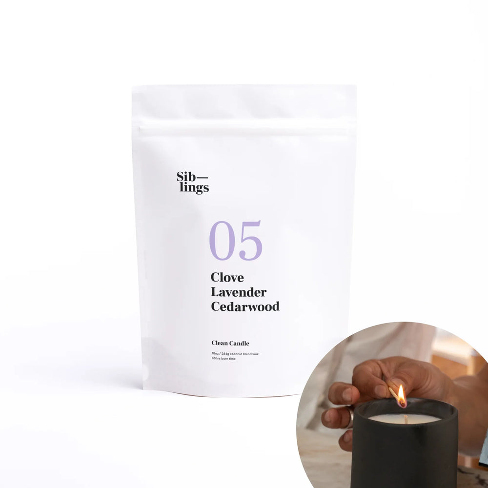 No 05 — Clove, Lavender, Cedarwood DIY Candle Kit