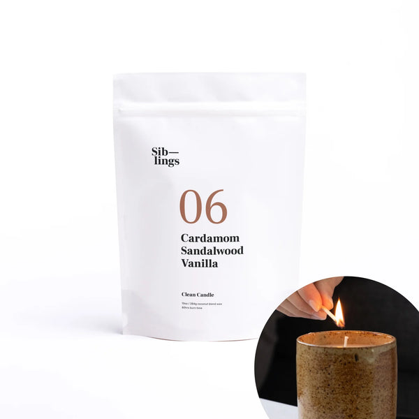 No 06 — Cardamom, Sandalwood, Vanilla DIY Candle Kit