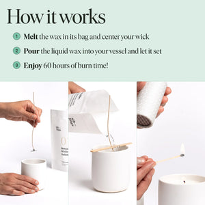 Scent No 12 - Mint, Cannabis, Sage DIY Candle Kit