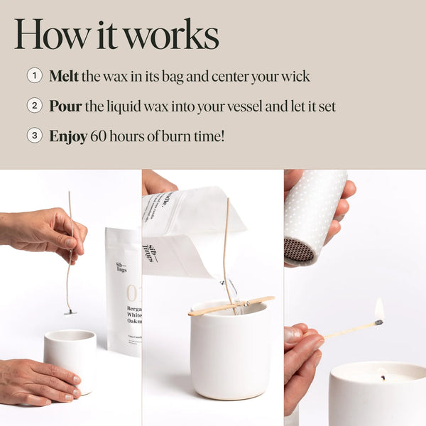 No 06 — Cardamom, Sandalwood, Vanilla DIY Candle Kit