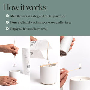 Scent No 04 - Eucalyptus, Balsam, Wild Berries DIY Candle Kit