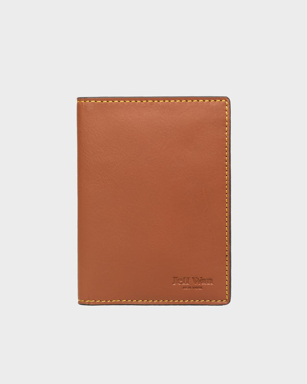 Jeff Wan Leather Passport Case