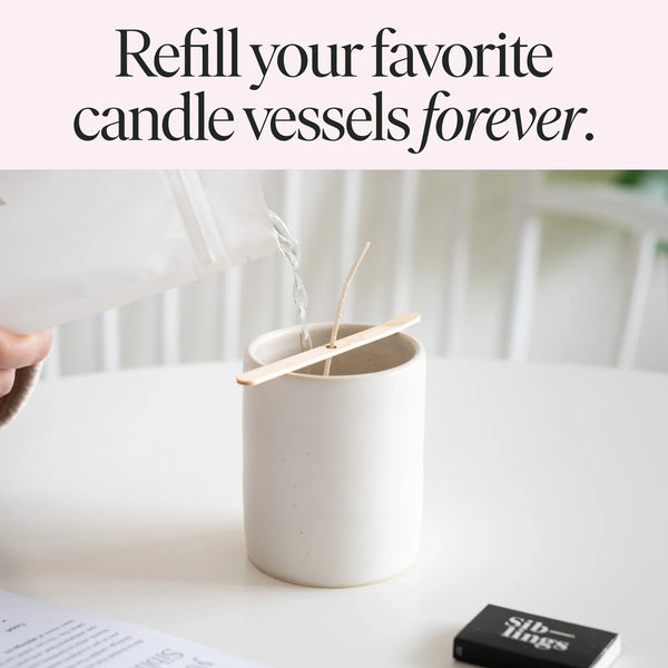 No 07 — Ginger, Pink Grapefruit, Rhubarb DIY Candle Kit