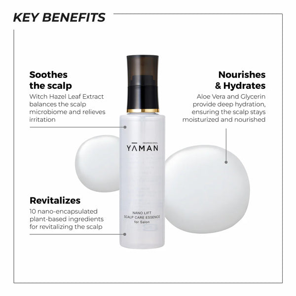 YA-MAN Nano Lift Scalp Care Essence for Salon