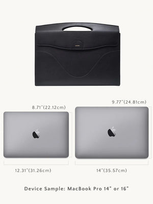 Laptop Sleeve With Laptop Stand & Removable Clutch