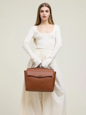 3-in-1 Style Leather Backpack. Fits 16" in Laptop