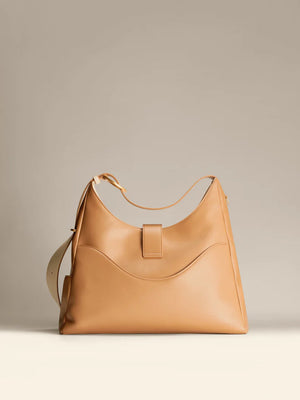 Reverie Hobo: Sustainable Leather, Fits 16" Laptop