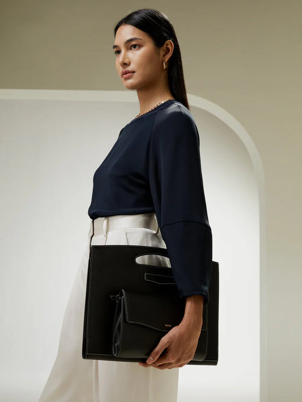 Laptop Sleeve With Laptop Stand & Removable Clutch