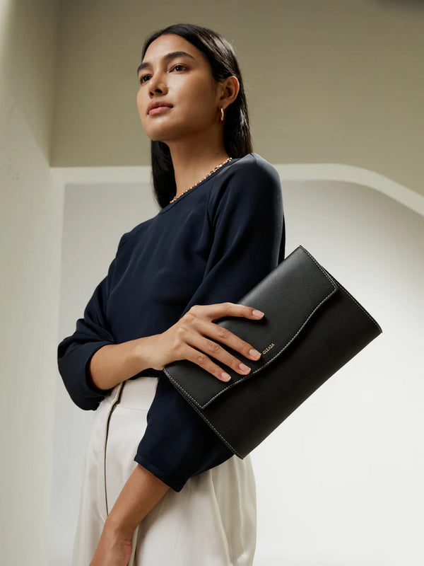 Laptop Sleeve With Laptop Stand & Removable Clutch