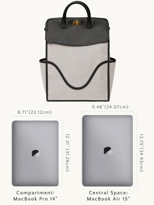 Coast Backpack: Sustainable Leather