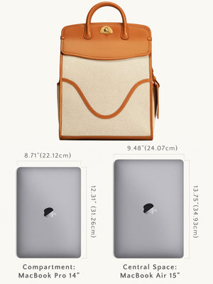 Coast Backpack: Sustainable Leather