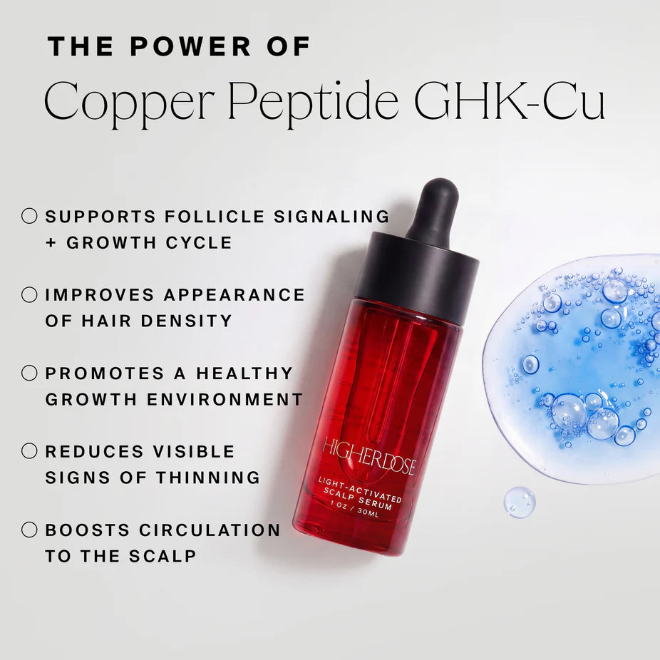 Light-Activated Scalp Serum