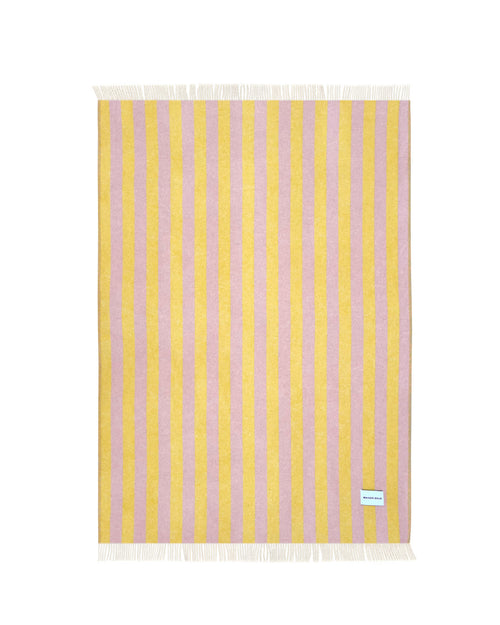 Blanket CANDY WRAP Pink / Yellow 4.25 x 6.5ft