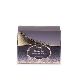 3 in 1 Dead Sea Mask & Scrub 7oz (200mL)