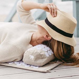 Bed Of Nails Mat & Pillow Acupressure Bundle: BIODGRADEABLE