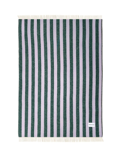 Blanket CANDY WRAP Lilac / Green 4.25 x 6.5ft