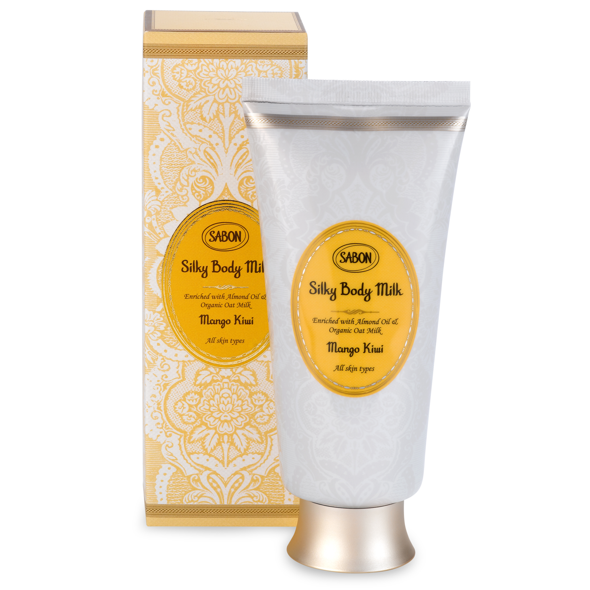 Sabon Luxury Silky Body Milk Mango Kiwi 7oz (200mL)