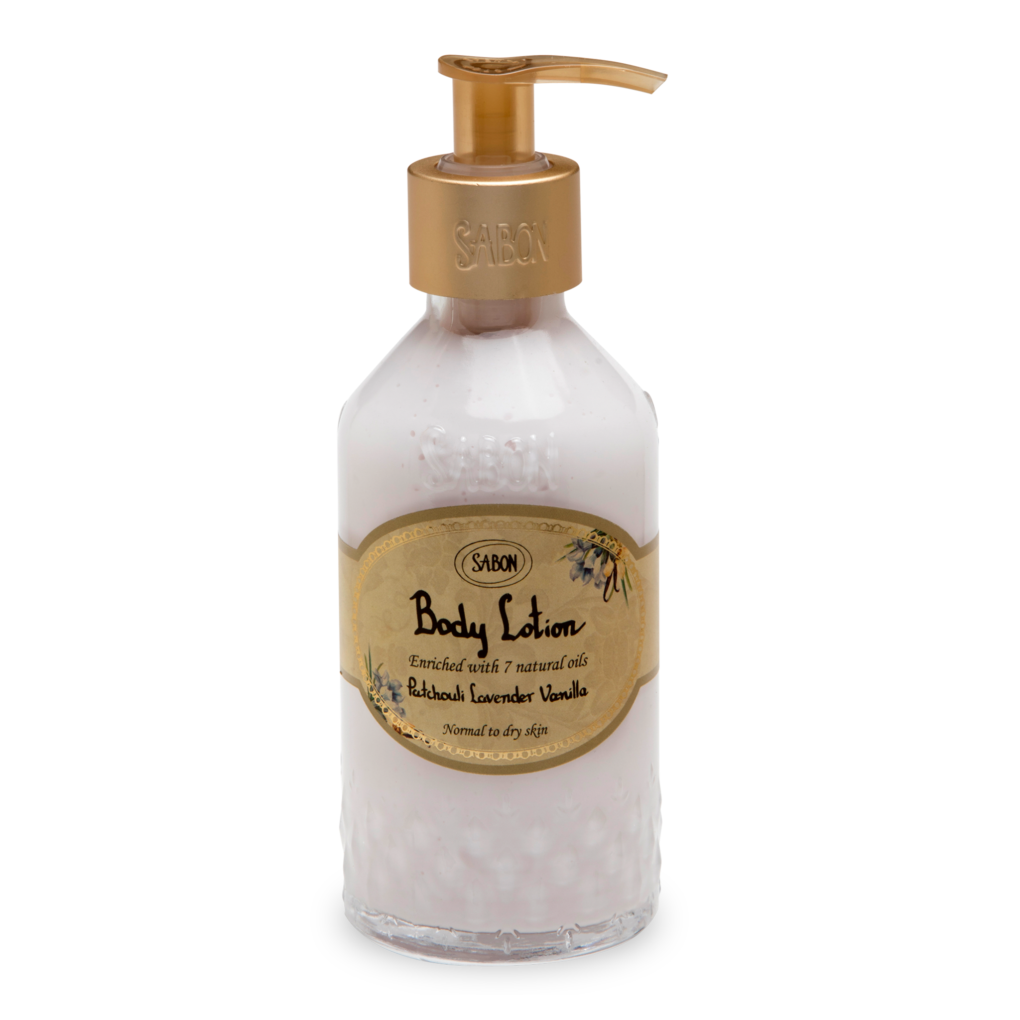 Sabon Luxury Body Lotion Patchouli Lavender Vanilla 7oz (200mL)