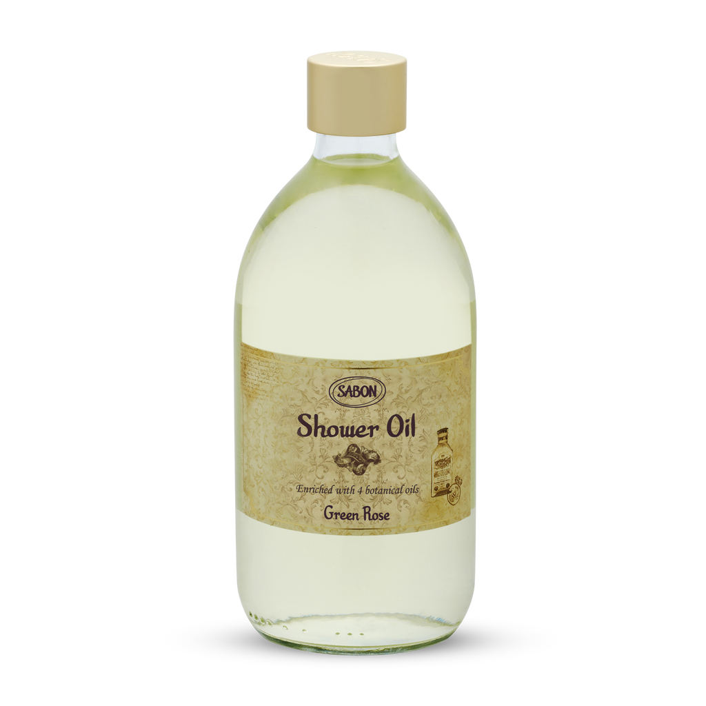 Sabon Luxury Shower Oil Green Rose 17.5 oz (500mL)