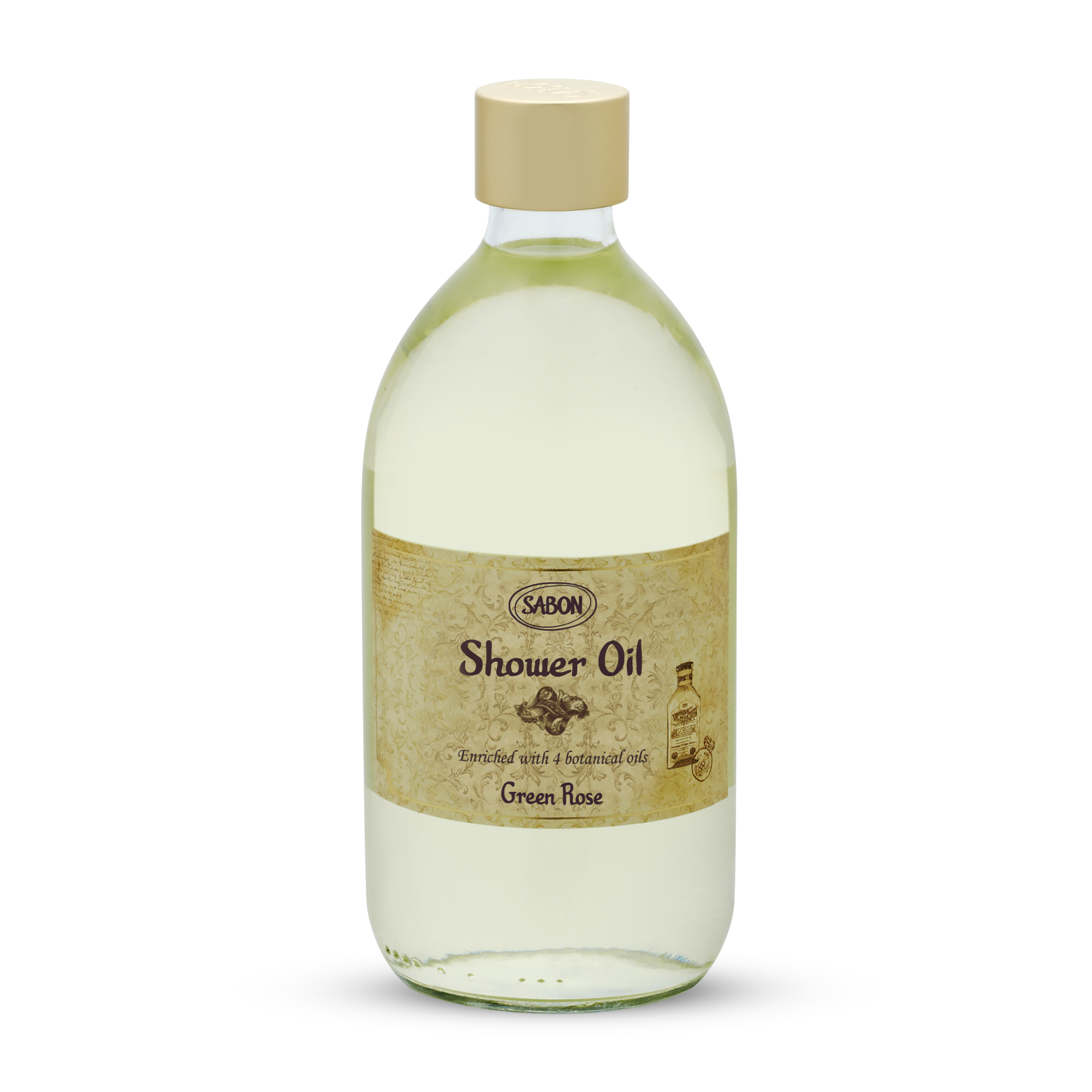 Sabon Luxury Shower Oil Green Rose 17.5 oz (500mL)