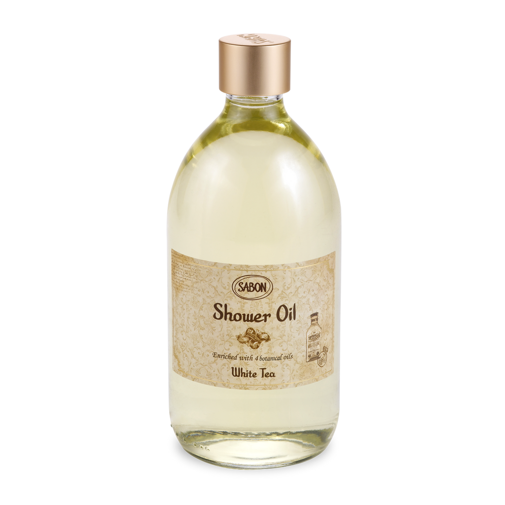 Sabon Luxury Shower Oil White Tea 17.5 oz (500mL)