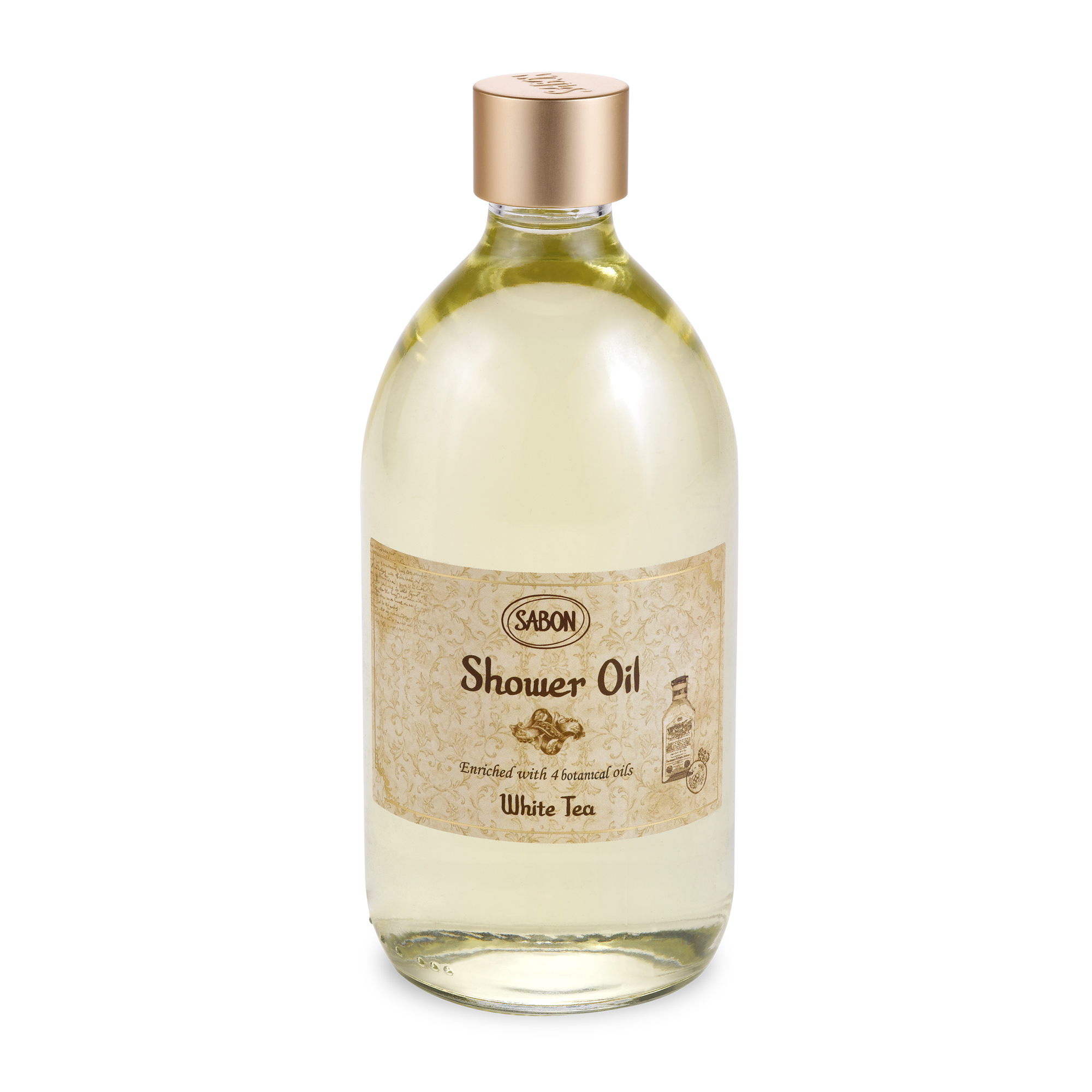 Sabon Luxury Shower Oil White Tea 17.5 oz (500mL)