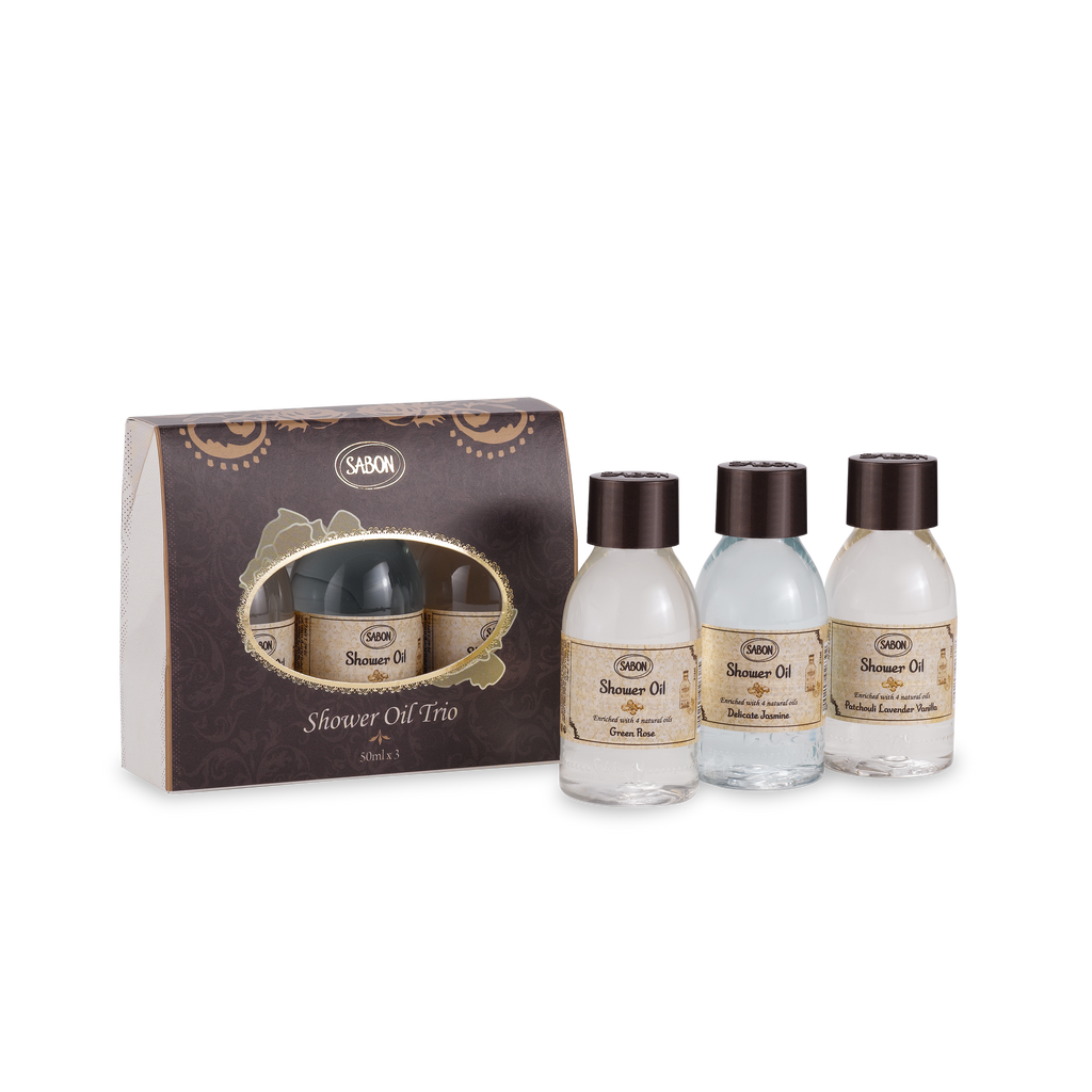 Luxury Shower Oil Trio Gift Set