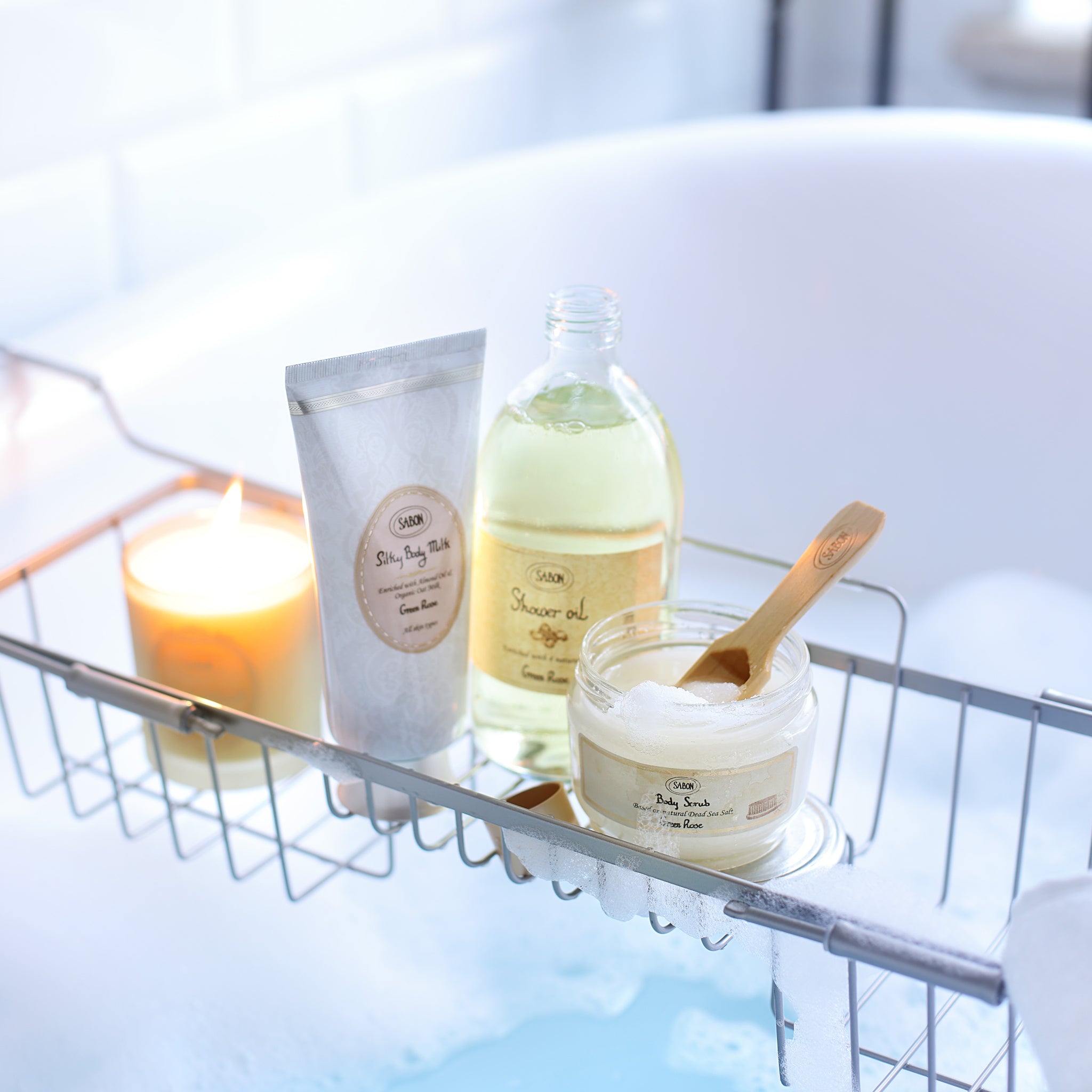 Sabon Luxury Silky Body Milk Delicate Jasmine 7oz (200mL)
