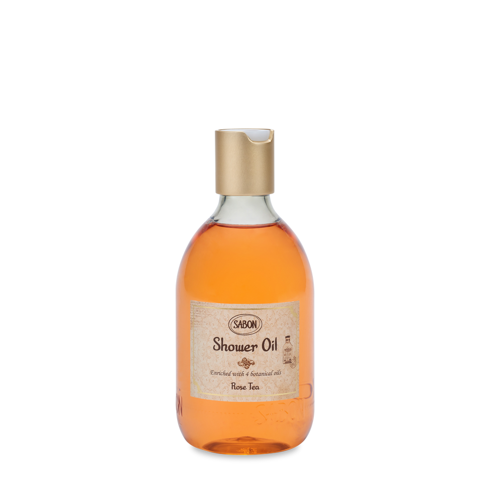 Sabon Luxury Shower Oil Rose Tea 10.5 oz (300mL)