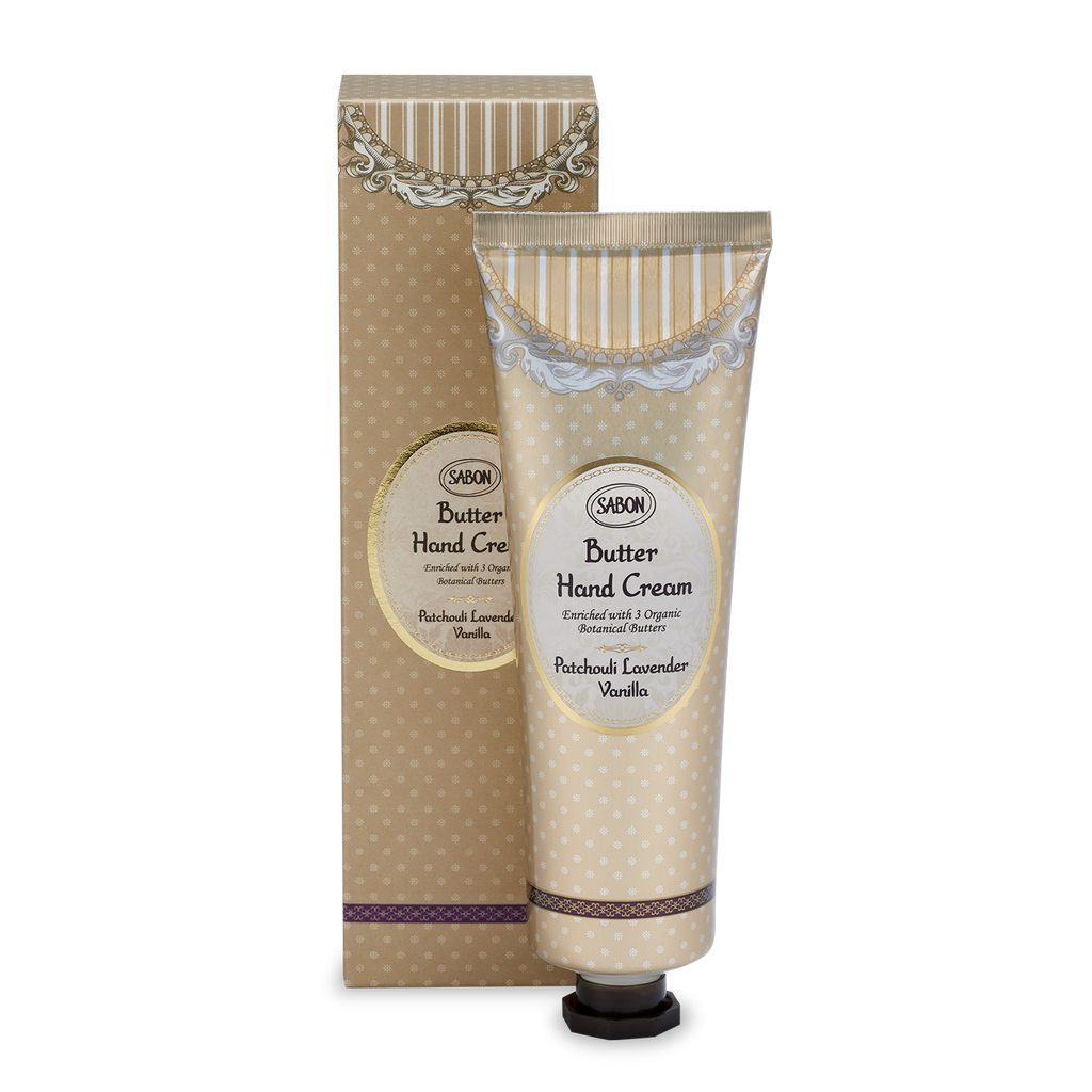 Sabon Luxury Butter Hand Cream Patchouli Lavender Vanilla