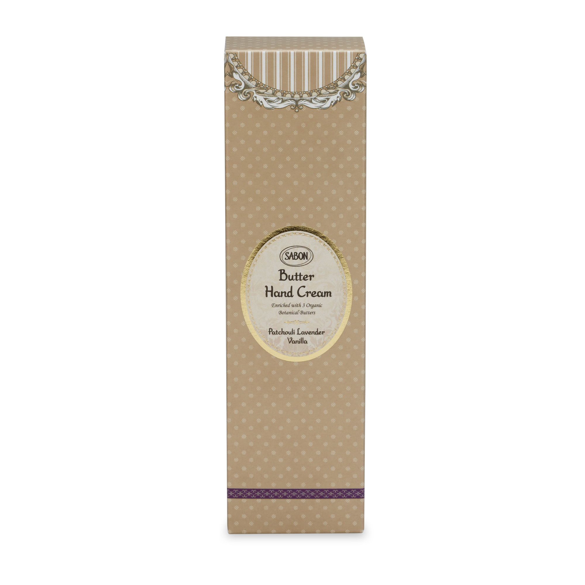 Sabon Luxury Butter Hand Cream Patchouli Lavender Vanilla