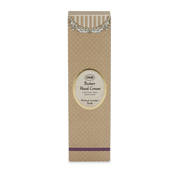 Sabon Luxury Butter Hand Cream Patchouli Lavender Vanilla