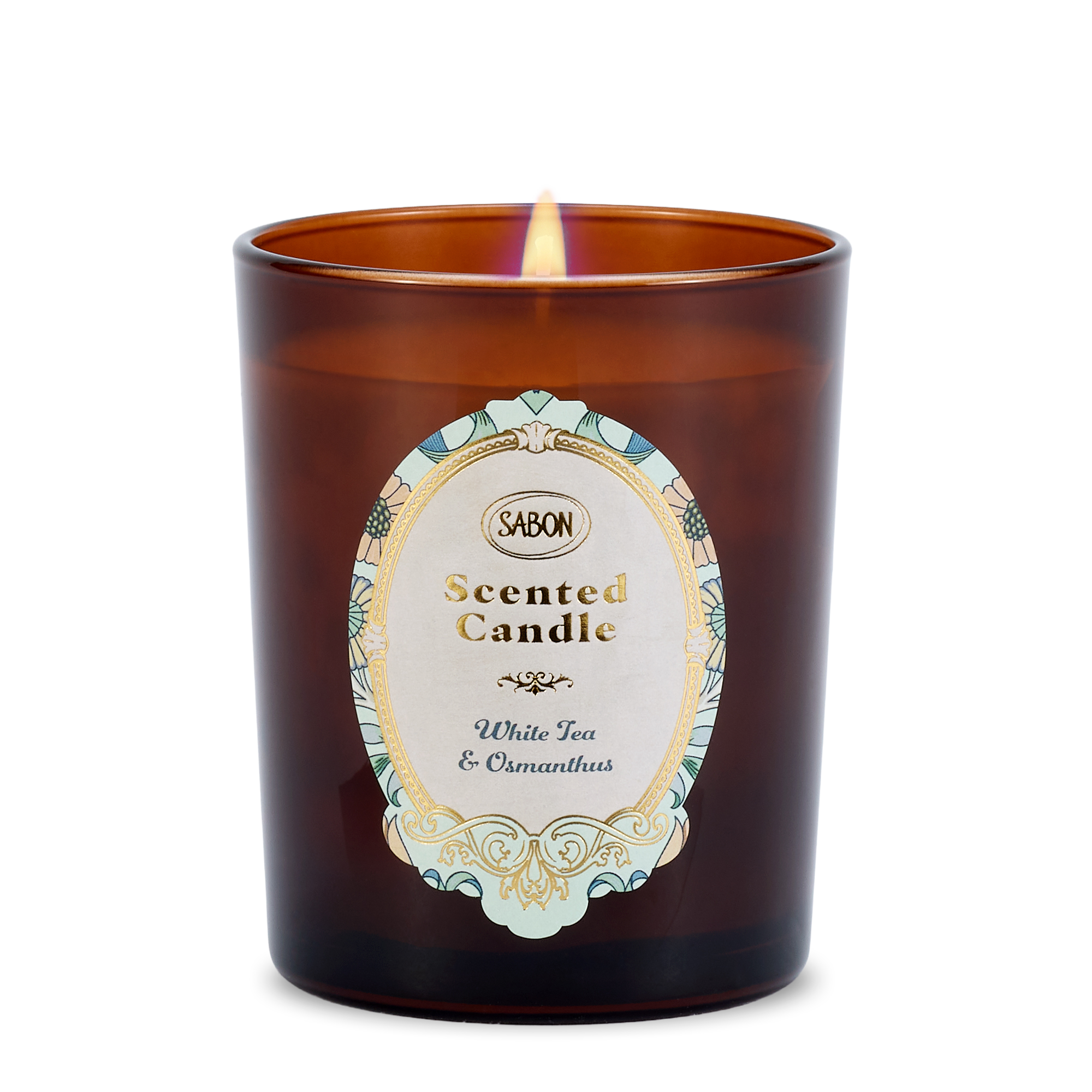 Sabon Luxury Candle White Tea & Osmanthus 180gr
