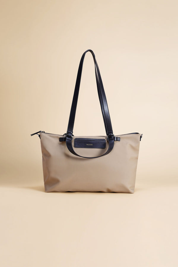 AnyTote: Recycled Leather & Waterproof High-density Technical Fabric