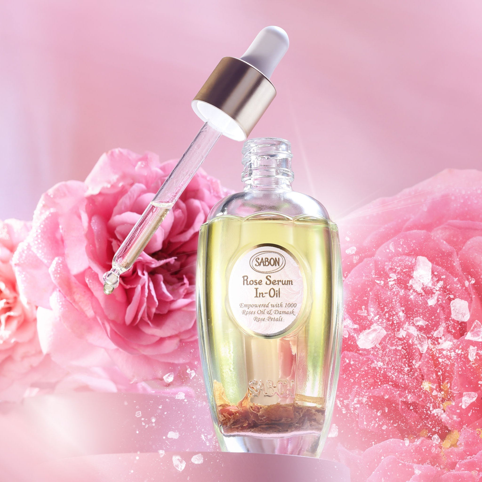 Sabon 100% Natural Luxury Rose Serum In Oil 1.7oz (50mL)