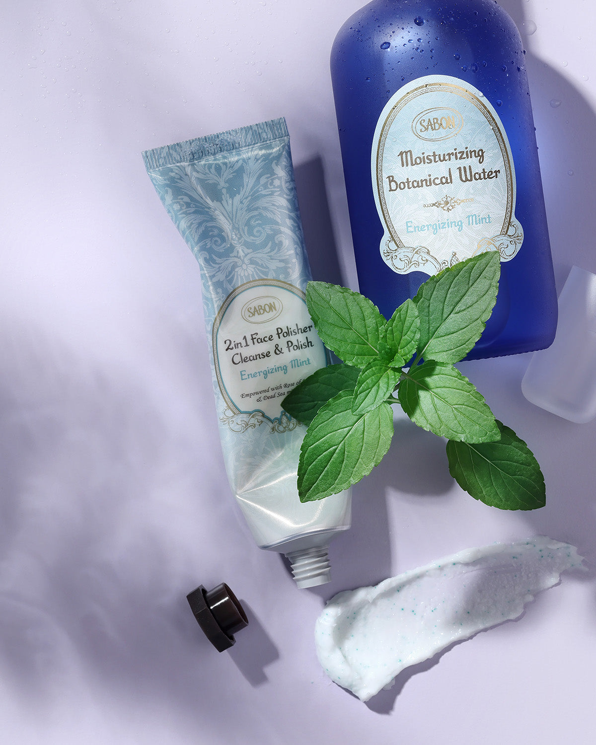 Sabon 2 in 1 Face Polisher Mint 2oz (60mL)