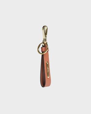 Hampton Key Loop Ring: Genuine Leather