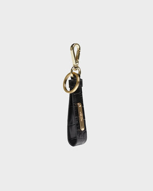 Hampton Key Loop Ring: Genuine Leather