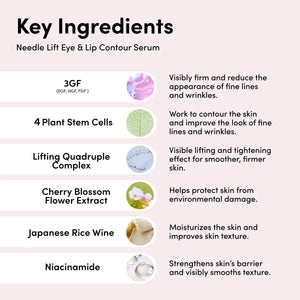 YA-MAN Needle Lift Eye & Lip Contour Serum