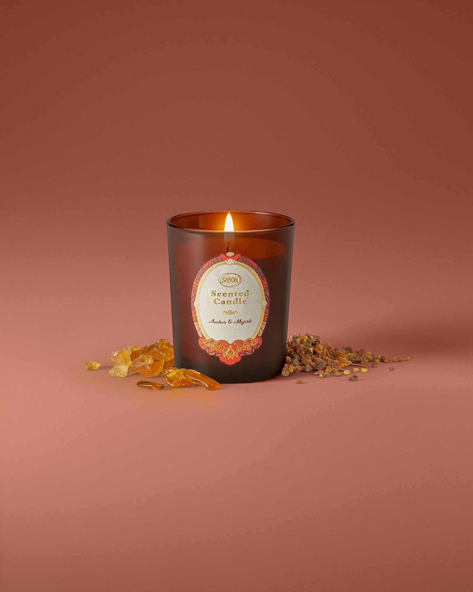 Sabon Luxury Candle Amber & Myrrh 180gr