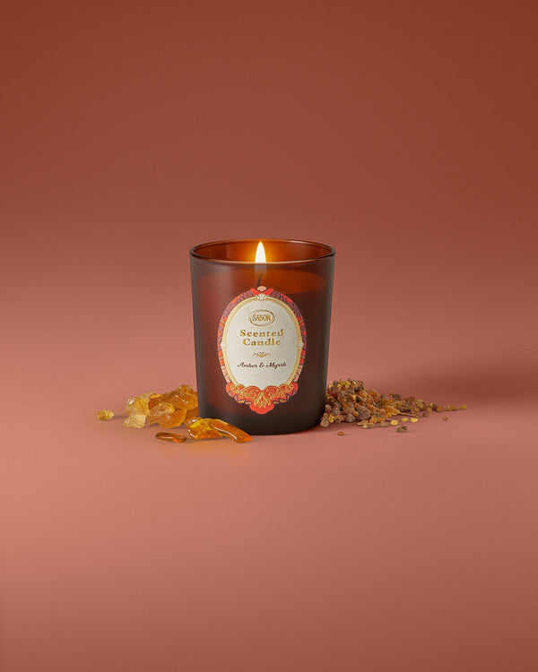 Sabon Luxury Candle Amber & Myrrh 180gr