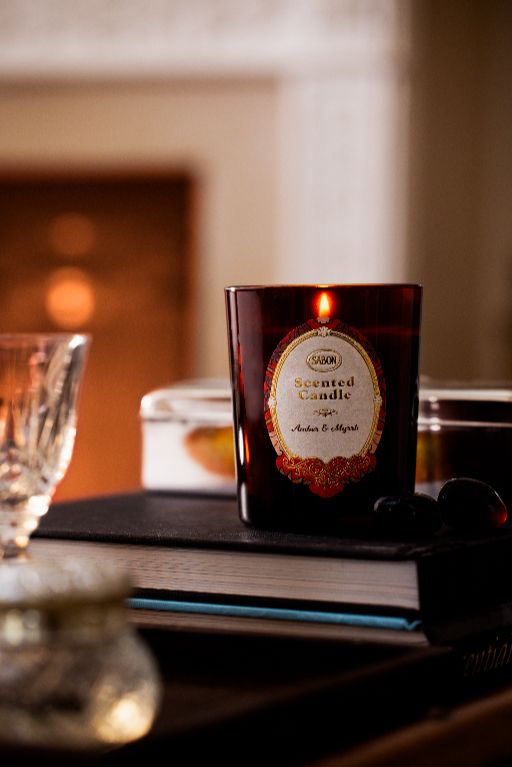 Sabon Luxury Candle Amber & Myrrh 180gr