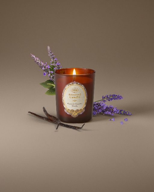 Sabon Luxury Candle Patchouli Lavender Vanilla 180gr