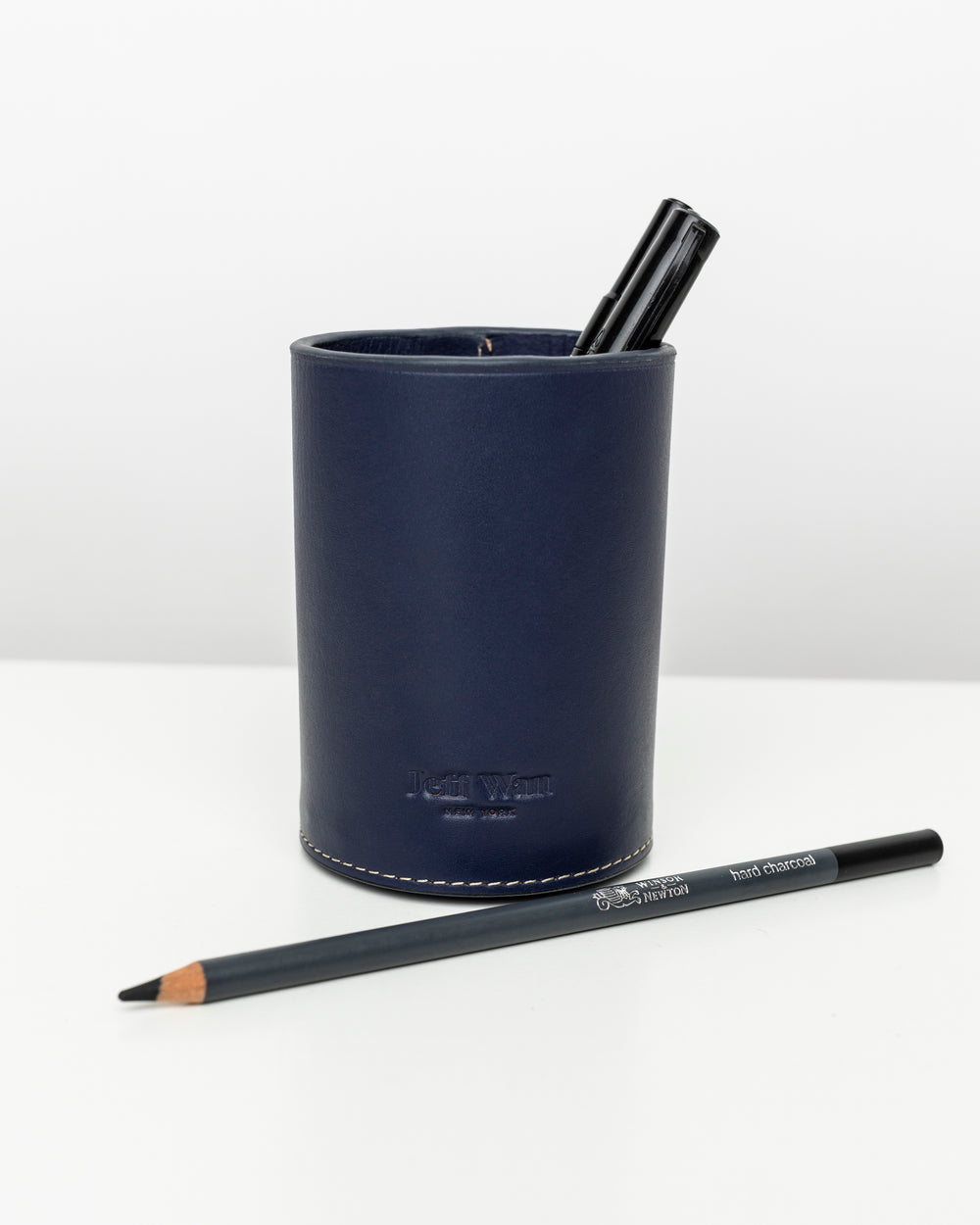 Genuine Leather Pen & Pencil Holder