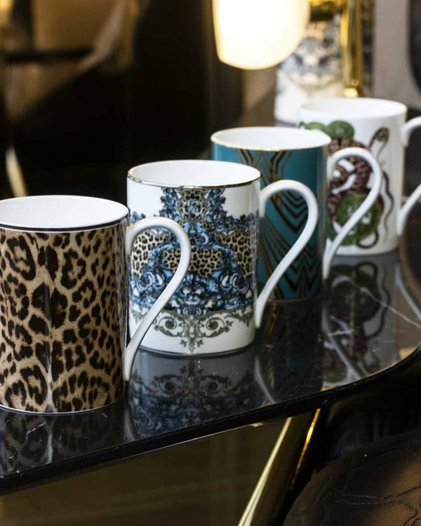 Mug Cup PALAZZO PITTI in Luxury Box diam. 2.5", H 3.3", cap. 12.5 oz